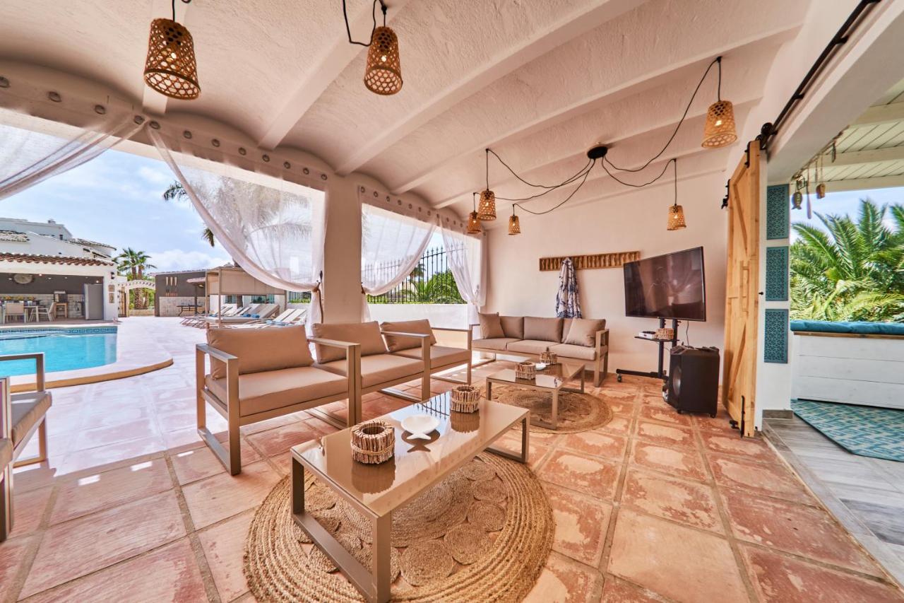 Villa Palmview Up To 28 Guests Close To Javea Beach المظهر الخارجي الصورة