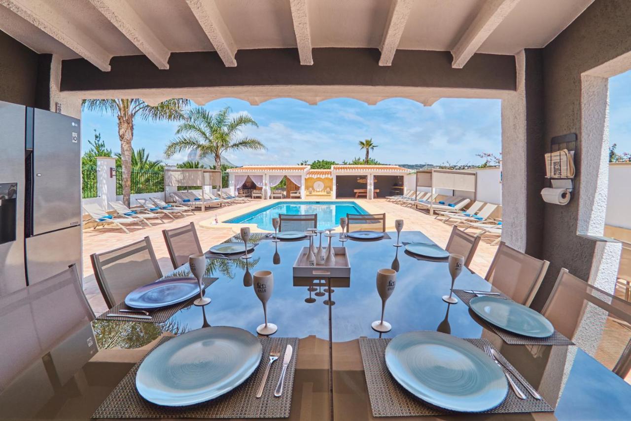 Villa Palmview Up To 28 Guests Close To Javea Beach المظهر الخارجي الصورة